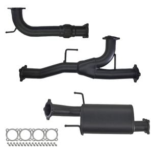 Ignite Exhausts Mid Section Replacement For Nissan Y62 Patrol Series 5 5.6l V8 3 Inch Muffler 409 Stainless Steel