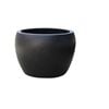Northcote Pottery XL Black Precinct Lite Moon Garden Pot