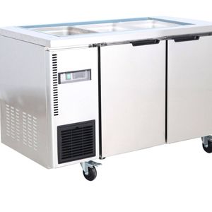 Thermaster 9x1/3 GN pan Ventilated Refrigerated Saladette - TL1200TN-9P