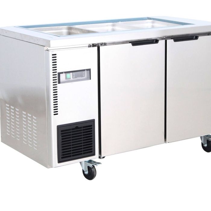Thermaster 9x1/3 GN pan Ventilated Refrigerated Saladette - TL1200TN-9P