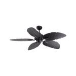 Mercator 132cm Matte Black 5 Blades Cabana Ceiling Fan