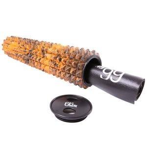 2 in 1 Pyramid Massage Roller & Exercise Mat - Foam Roller - 66fit