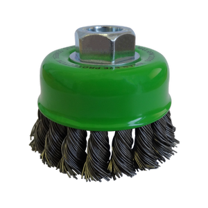 Josco 75mm x Multi-Thread Stainless Steel Twistknot Cup Brush