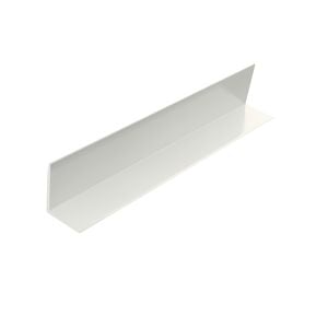 Siniat 20 x 2400mm PVC Capping Angle Plaster Trim - 20 x 2400