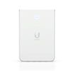 UBIQUITI UniFi Wi-Fi 6 In-Wall Wall-mounted WiFi 6 access point with a built-in PoE switch.