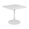 Modern Furniture MARTA Square Dining Table 90cm - White