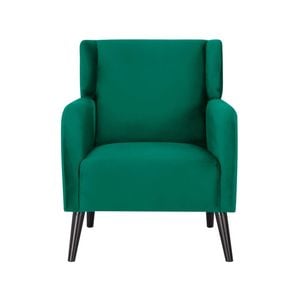 Bianca Accent Sofa Arm Chair Fabric Uplholstered Lounge Couch - Green