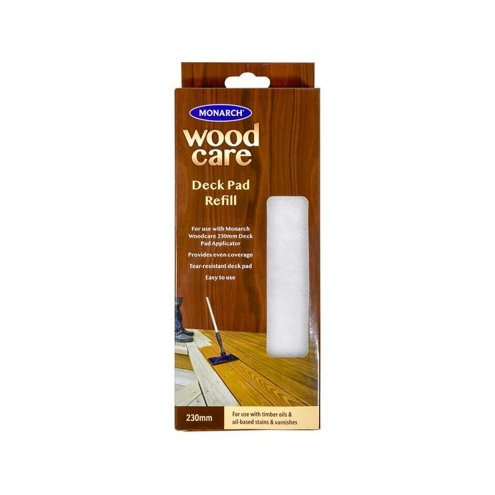 Monarch 230mm Woodcare Deck Pad Refill Applicator