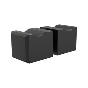 Mondella Matte Black Square Shower Screen Handle