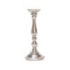 Ssh Collection Alexa 36cm Tall Single Candle Stand - Nickel