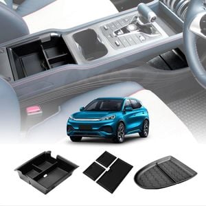 Centre Console Armrest Organizer Tray Combo for BYD Atto 3 2022-2024 Storage Box