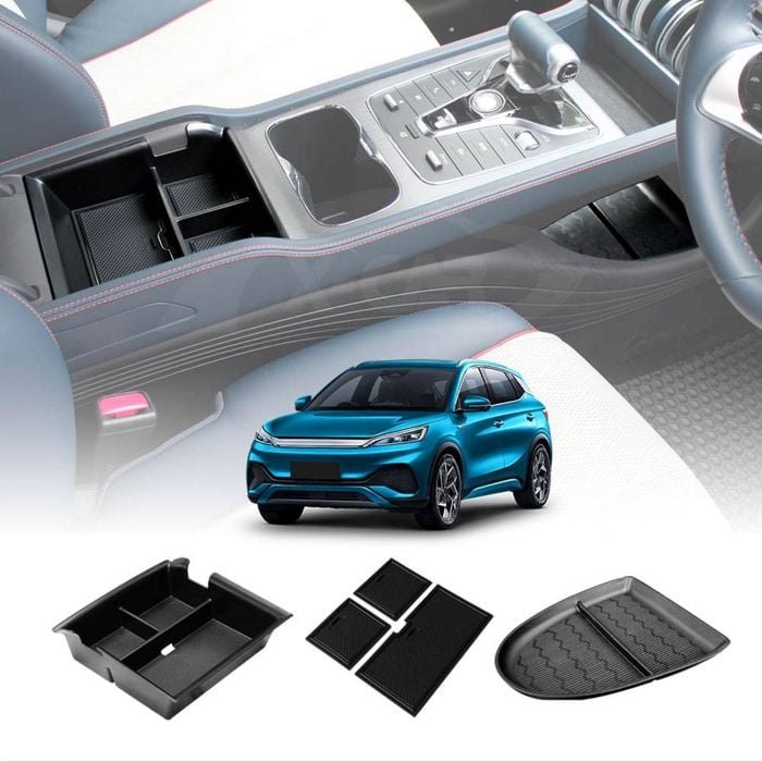 Centre Console Armrest Organizer Tray Combo for BYD Atto 3 2022-2024 Storage Box