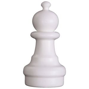 Small White Pawn - From A 30cm Set