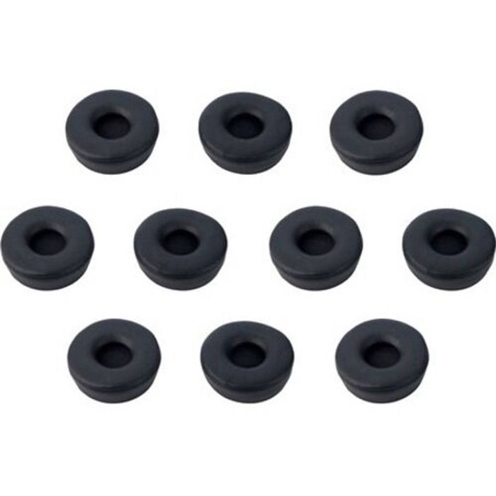 Jabra Ear Cushion - 10 Piece - Black - Leatherette