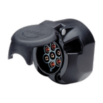 Narva 7 Pin Large Round Plastic Socket Trailer Accessory