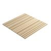 Lauft 20PCS Brown Beige Peel & Stick Carpet Tiles 50×50, Fire & Stain-Resistant