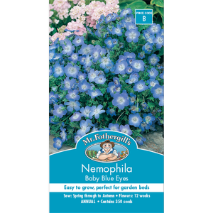 Mr Fothergill's Nemophila Baby Blue Eyes Seeds