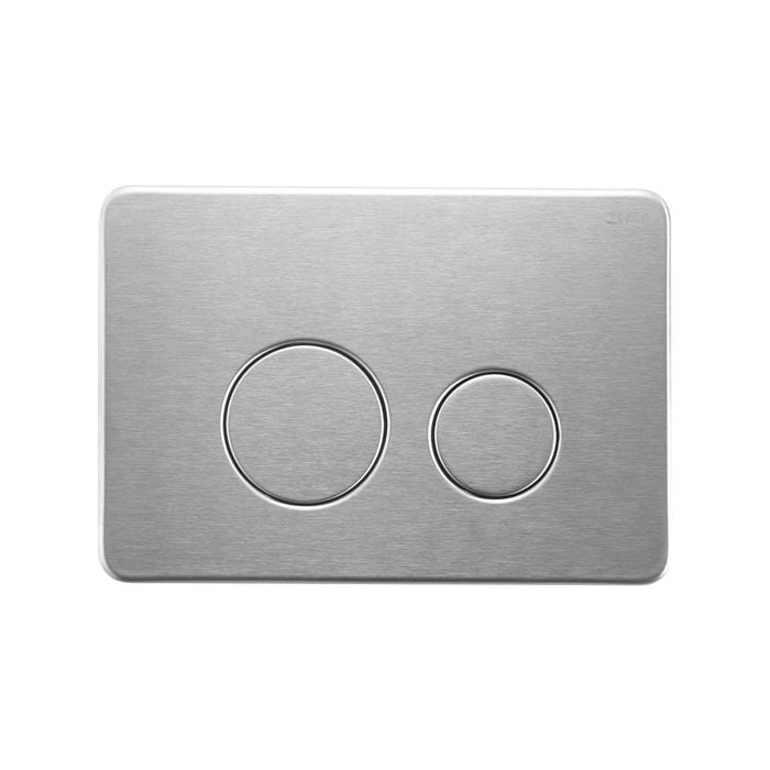 Zumi Stainless Steel Round Brushed Nickle Flush Plate