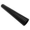 GASO Straight 600mm 3" (76mm) Silicone Hose Black