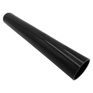 GASO Straight 600mm 3" (76mm) Silicone Hose Black