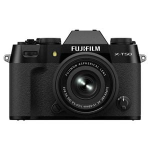 Fujifilm X-t50 Camera W/ Xc 15-45mm Lens (black)