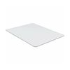 Lorell Clear Tempered Glass Rectangular Office Chair Mat 92x117cm