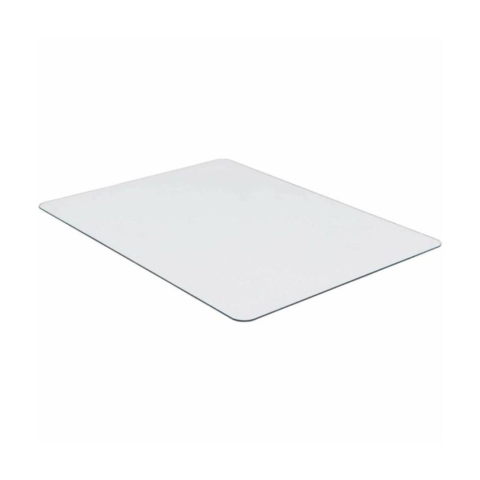 Lorell Clear Tempered Glass Rectangular Office Chair Mat 92x117cm