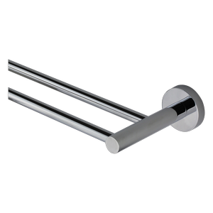 MIXX 750mm Chrome Chia Round Double Rail