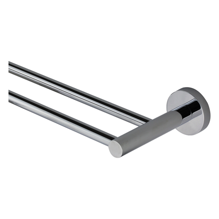 MIXX 750mm Chrome Chia Round Double Rail