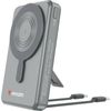 Verbatim Power Bank Magnetic Wireless W/ Dual Usb-c Cables 10000mah Grey