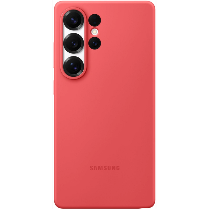 Samsung  Silicone Back Case for Galaxy S25 Ultra - Red