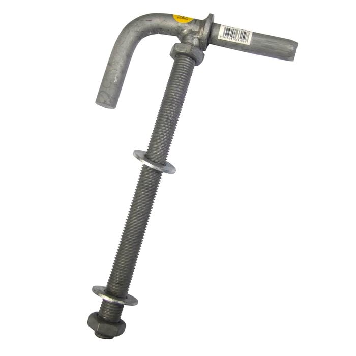 Gartner 20 x 425 x 50mm Gudgeon Lock Thru Post