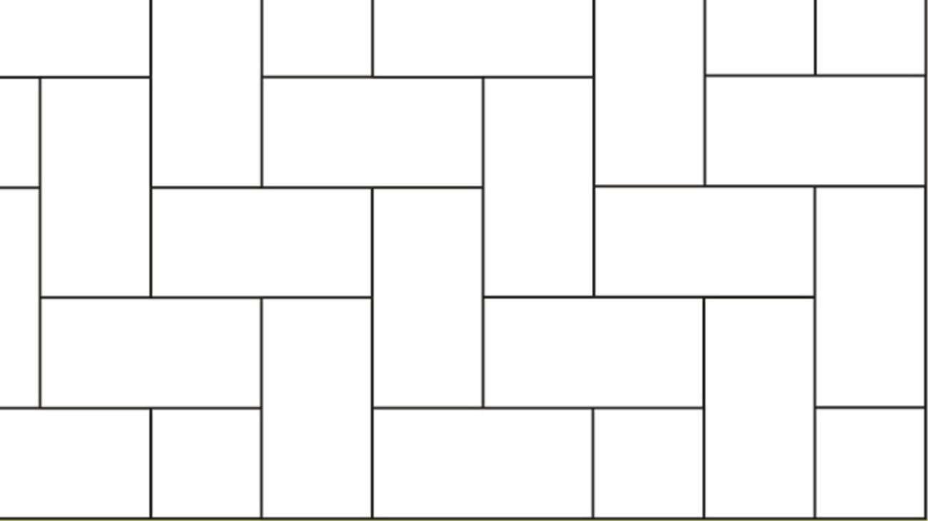 Herringbone tile pattern