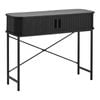 Cooper & Co. Haven Sliding Door 100cm Console Table Black