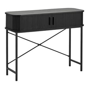 Cooper & Co. Haven Sliding Door 100cm Console Table Black