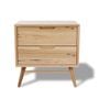 Marley Messmate 2 Drawer Bedside Table