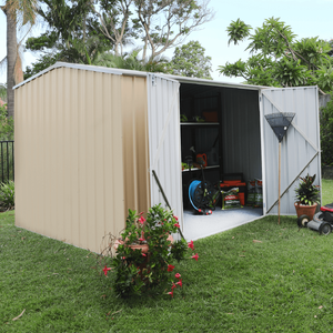 Product.Absco Sheds 3.0 x 3.0 x 2.06m Classic Cream Premier Double Door Garden Shed.0658070.AU.productOtherMedia.1