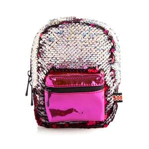 MDI BooBoo Backpack Minis Sequin Fuchsia Mini Bag/Purse 11x13cm Kids 3y+