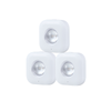 Jackson Link Matte White Square Step Light 3 Pack