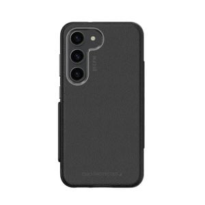 Efm Monaco Case Armour With Eleather And D3o 5g Signal Plus Technologyfor Samsung Galaxy S23+ -  Black/space Grey