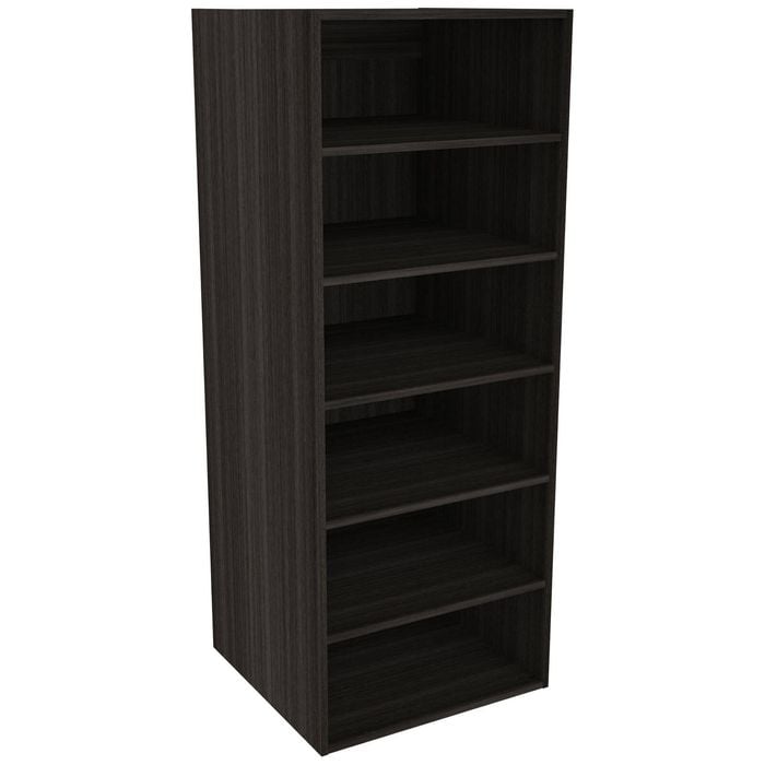 Lugna 1536 x 600 x 580mm Storm Ready To Assemble Robe Insert 5 Shelf Unit