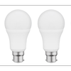 Lectro 9W LED Cool White BC Globe - 2 Pack