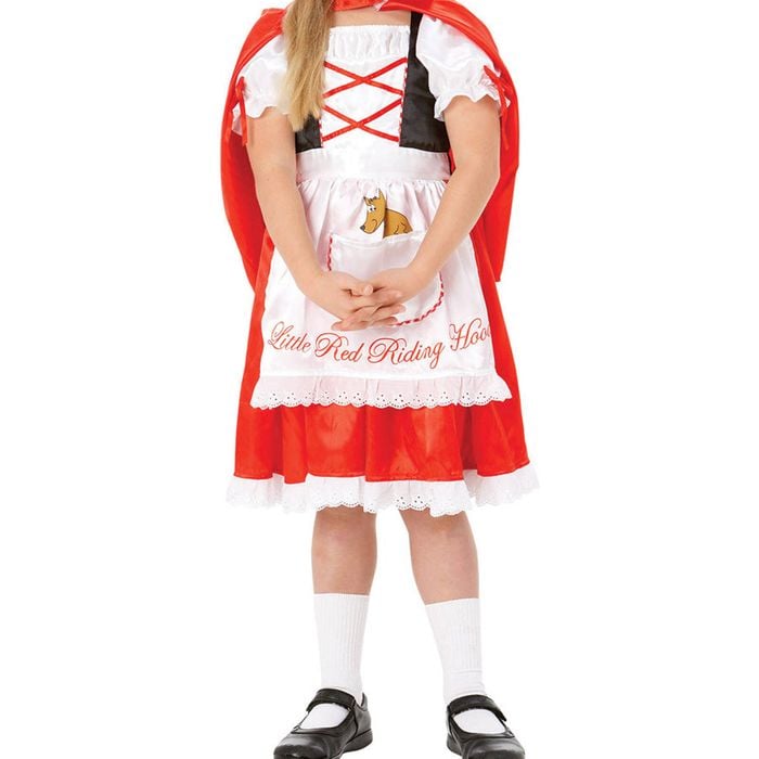 Classic Girls Little Red Riding Hood Costume - 6-8