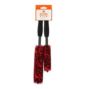 Morgan 2-Piece Soft Wheel Brush Set