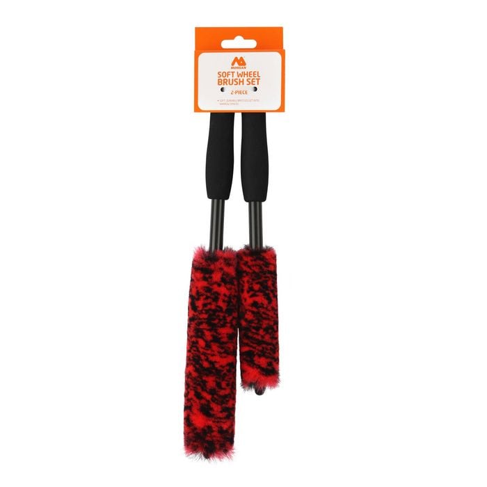 Morgan 2-Piece Soft Wheel Brush Set