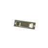Sylvan Flush Pull  4" Satin Nickel Plate