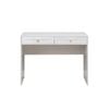 European Cabinetry Hampton Round Brass Odessa Desk White