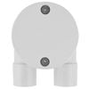 DETA 20mm 2 Way U Type Conduit Junction Box