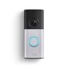 Ring Silver Wired Video Doorbell Plus (2nd Gen) Hardwired