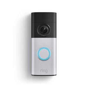 Ring Silver Wired Video Doorbell Plus (2nd Gen) Hardwired